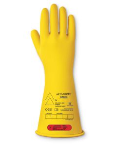 ANSELL LOW VOLTAGE ELECTR INSULATING GLOVE (CLASS 0) 14” SIZE 9 L (PACK OF 1)