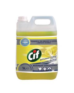 CIF PROFESSIONAL ALL PURPOSE CLEANER LEMON 5 LITRE 7517879 (PACK OF 1)