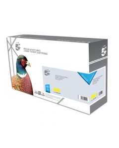 5 STAR OFFICE REMANUFACTURED LASER TONER CARTRIDGE PAGE LIFE 2700PP YELLOW [HP 312A CF382A ALTERNATIVE]