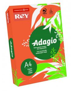 Adagio Intense Orange A4 Coloured Card 160gsm (Pack of 250) 201.1224