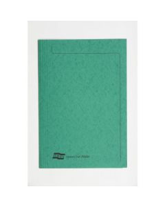 EUROPA SQUARE CUT FOLDER 300 MICRON FOOLSCAP GREEN (PACK OF 50) 4823