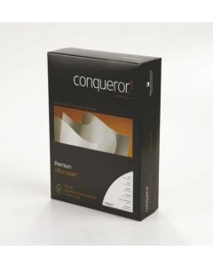 CONQUEROR LAID BRIGHT/WHITE A4 PAPER 100GSM (PACK OF 500 SHEETS, 1 REAM)