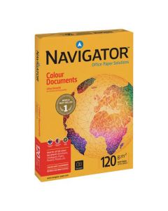 Navigator Colour Documents Paper Ream-Wrapped 120gsm A3 White Ref NCD1200017 [500 Sheets]