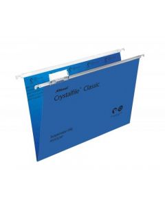 REXEL CRYSTALFILE CLASSIC SUSPENSIONFILE FOOLSCAP BLU(PACK OF 50)78143