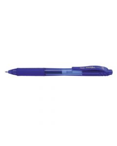 Pentel Energel X Retractable Gel Pen Medium Blue (Pack Of 12) Bl107/14-C