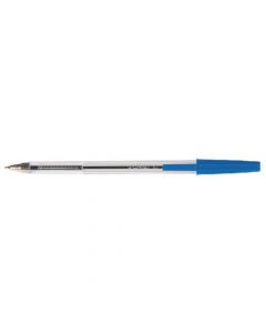 Q-Connect Ballpoint Pen Medium Blue (Pack Of 20) Kf34043