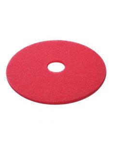3M BUFFING FLOOR PAD 380MM RED (PACK OF 5) 2ND RD15