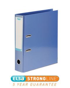 Elba Classy 70mm Lever Arch File A4 Metallic Blue 400021023