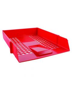Q-CONNECT LETTER TRAY RED CP159KFRED (PACK OF 1)