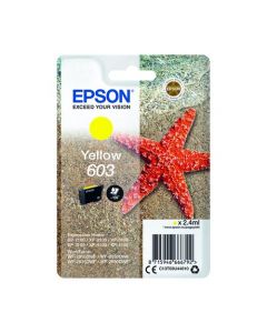 EPSON STARFISH 603 YELLOW INK CARTRIDGE C13T03U44010
