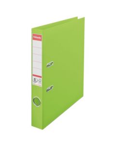 ESSELTE 50MM LEVER ARCH FILE POLYPROPYLENE A4 GREEN (PACK OF 10) 48076