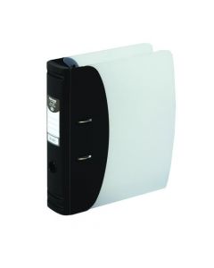HERMES 78MM HEAVY DUTY LEVER ARCH FILE A4 BLACK 832001