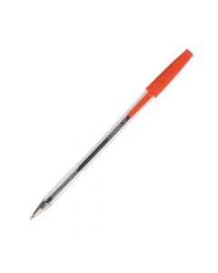 Q-Connect Ballpoint Pen Medium Red (Pack Of 20) Kf34044