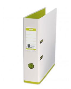 ELBA MYCOLOUR LEVER ARCH FILE A4 WHITE AND LIME 100081032