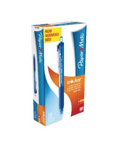 PAPERMATE INKJOY 300 RETRACTABLE BALL PEN BLUE (PACK OF 12) S0959920