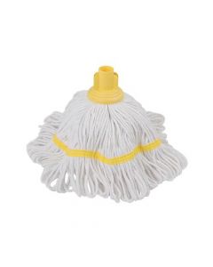 ROBERT SCOTT & SONS HYGIEMIX T1 SOCKET COTTON & SYNTHETIC COLOUR-CODED MOP 250G YELLOW REF MHH250Y (PACK OF 1)