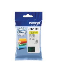 Brother High Yield Yellow Inkjet Cartridge Lc3219Xly