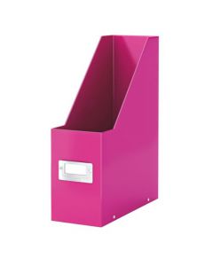 LEITZ CLICK & STORE MAGAZINE FILE PINK (103MM SPINE WHITCH IS LAMINIATED FOR LASTING USE) 60470023 (PACK OF 1)
