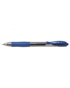 Pilot G207 Gel Ink Retractable Rollerball Pen Blue (Pack Of 12) G2Blue