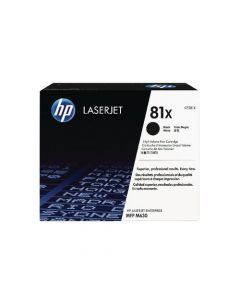 Hp 81X Black High Yield Laserjet Cartridge (25,000 Page Capacity) 281X