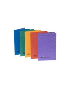 EUROPA SQUARE CUT FOLDER 300 MICRON FOOLSCAP ASSORTED (PACK OF 50) 4820