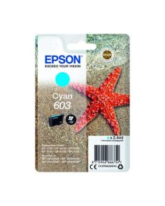 EPSON STARFISH 603 CYAN INK CARTRIDGE C13T03U24010
