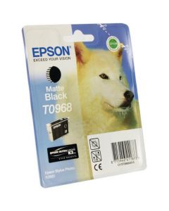 Epson T0968 Matte Black Inkjet Cartridge C13T09684010 / T0968