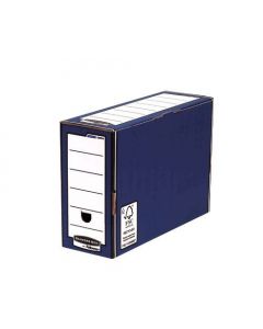 FELLOWES BANKERS BOX PREMIUM TRANSFER FILE BLUE /WHITE 00059-FF