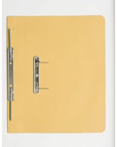 Exacompta Guildhall Heavyweight Transfer Spiral File 420gsm Foolscap Yellow (Pack of 25) 211/7003
