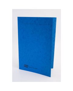 EUROPA SQUARE CUT FOLDER 300 MICRON FOOLSCAP BLUE (PACK OF 50) 4825