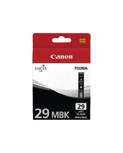 Canon Pgi-29Mbk Matte Black Ink Cartridge 4868B001Aa