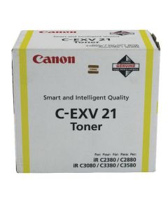 Canon Cexv21 Laser Toner Cartridge Page Life 14000Pp Yellow Ref Ir2880Ytoner