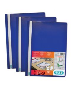 ELBA REPORT FILE A4 BLUE (PACK OF 50) 400055030