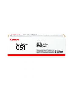 Canon Crg 051 Black Toner Cartridge (1,700 Page Capacity) 2168C002