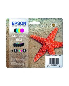 EPSON STARFISH 603 CMYK INK MULTIPACK C13T03U64010