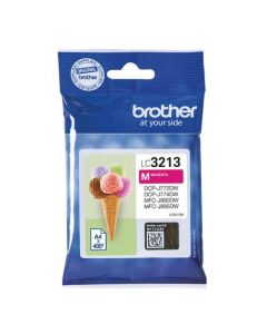 BROTHER INK CARTRIDGE HIGH YIELD MAGENTA (CAPACITY: 400 PAGES) LC3213M
