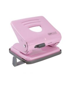 RAPESCO 825 2 HOLE METAL PUNCH CAPACITY 25 SHEETS CANDY PINK 1358  (PACK OF 1)