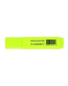 Q-Connect Yellow Highlighter Pen (Pack Of 10) Kf01111