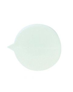 GOSECURE SECURITY SEALS PLAIN ROUND WHITE (PACK OF 500) S1W