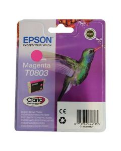 Epson T0803 Magenta Inkjet Cartridge C13T08034011 / T0803