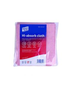 ROBERT SCOTT HI-ABSORB MICROFIBRE CLOTH RED (PACK OF 5) 103986RED