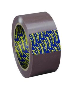 Sellotape Poly Packaging Tape 50mmx66m Brown (Pack of 6) 1445172