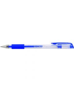 Q-Connect Gel Rollerball Pen Medium Blue (Pack Of 10) Kf21717