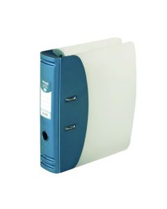 HERMES 78MM HEAVY DUTY LEVER ARCH FILE A4 BLUE 832007