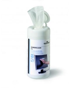DURABLE SCREENCLEAN TUB CLEANING WIPES LOW LINT PRE-SATURATED REF 5736 [TUB 100 WIPES]