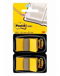 Post-it Index Tabs Dispenser with Yellow Tabs (Pack of 2) 680-Y2EU