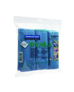 WYPALL MICROFIBRE CLOTH BLUE (PACK OF 6) 8395