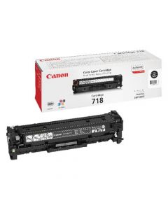 Canon 718Vp Black Toner Cartridges (Pack Of 2) 2662B005
