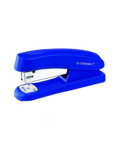 Q-CONNECT HALF STRIP PLASTIC STAPLER BLUE (CAPACITY: 20 SHEETS OF 80 GSM PAPER) KF02151 (PACK OF 1)