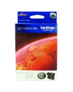 Brother Lc-1100 High Yield Black Inkjet Cartridge Lc1100Hybk